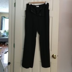 Tahari black straight leg dress pants Size 12